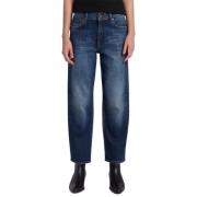 Cropped Jeans 7 For All Mankind , Blue , Dames