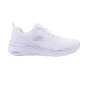 Witte Vapor Foam Midnight Glimmer Sneakers Skechers , White , Dames