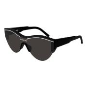 Black/Grey Sunglasses Balenciaga , Black , Unisex