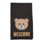 Scarf Moschino , Black , Dames