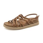 Flat Sandals Guglielmo Rotta , Brown , Dames