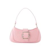 Leather shoulder-bags Osoi , Pink , Dames