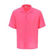 Casual Gestreept Overhemd Yesiam , Pink , Heren