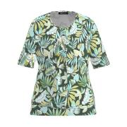 Korte Mouw Blouse Shirt Nos714422 Frank Walder , Multicolor , Dames