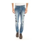 Jeans Daniele Alessandrini , Blue , Heren