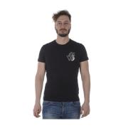 VJ Flow Slim MC T-shirt voor heren Versace Jeans Couture , Black , Her...