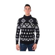 Shuffles Sweater Pullover Daniele Alessandrini , Multicolor , Heren