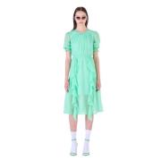 Midi Dresses Silvian Heach , Green , Dames