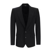 Stijlvolle Jas voor Mannen Dolce & Gabbana , Black , Heren