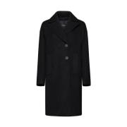 Black Coat Pinko , Black , Dames