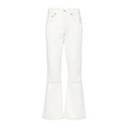 Flared Jeans Jacquemus , White , Dames