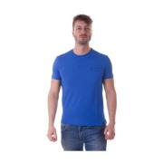 Sweatshirt T-shirt Combo Emporio Armani EA7 , Blue , Heren
