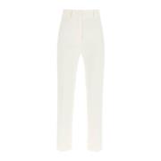 Denim Broek Hebe Studio , White , Dames