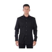 Basic B Shirt Daniele Alessandrini , Black , Heren