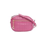 Leather crossbody-bags Celine , Pink , Dames