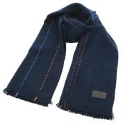 Pre-owned Cashmere scarves Hermès Vintage , Blue , Dames
