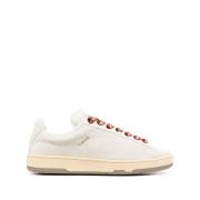 Witte Lage Lite Curb Sneakers Lanvin , White , Heren
