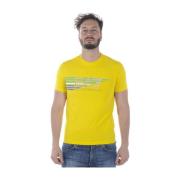 Sweatshirts Emporio Armani EA7 , Yellow , Heren