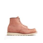 Heritage Moc Toe Boot Dusty Rose Red Wing Shoes , Pink , Heren