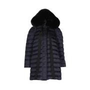 Pre-owned Nylon outerwear Miu Miu Pre-owned , Blue , Dames
