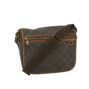 Pre-owned Canvas louis-vuitton-bags Louis Vuitton Vintage , Brown , Da...