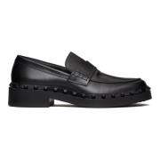 Loafers Valentino Garavani , Black , Heren