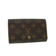 Pre-owned Canvas wallets Louis Vuitton Vintage , Brown , Dames