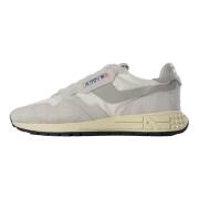 Reelwind Lage Witte Sneakers Nylon Suede Autry , Multicolor , Heren