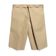 Shorts met plooien Givenchy , Beige , Heren