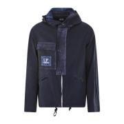 Heren Outerwear - Medium Jacket C.p. Company , Blue , Heren