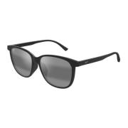 Ilikea AF 650-02 Matte Black Sunglasses Maui Jim , Black , Unisex