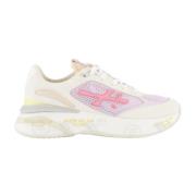 Dames Moerun D Sneaker Paars/Beige Premiata , Multicolor , Dames