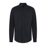 Heren Martini-fit Shirt Zwart Dolce & Gabbana , Black , Heren