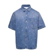 Miles Shirt Collectie Axel Arigato , Blue , Heren