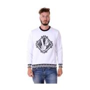 Hoodies Versace Jeans Couture , White , Heren