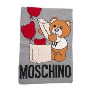 Scarf Moschino , Gray , Dames