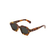 Spotted Havana Zonnebril Retrosuperfuture , Brown , Unisex