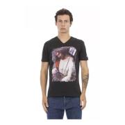 T-Shirts Trussardi , Black , Heren