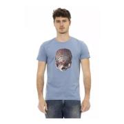 T-Shirts Trussardi , Blue , Heren