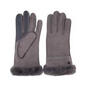 Dames Sheepskin Gloves Metal UGG , Gray , Dames