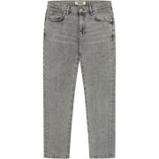 Jeans- WB DOC ASH Grey Woodbird , Gray , Heren