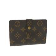 Pre-owned Canvas wallets Louis Vuitton Vintage , Brown , Dames