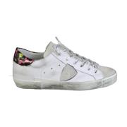 Leren sneakers met rubberen zool Philippe Model , White , Dames