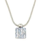 Pre-owned Metal dior-jewelry Dior Vintage , White , Dames