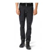 Slim-fit Jeans Philipp Plein , Black , Heren