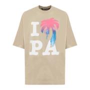 Heren I Love Loose Tee Palm Angels , Brown , Heren