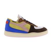 Dames Mi Basket Row Cut Choco Breakf Diadora , Multicolor , Dames