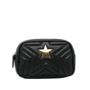 Pre-owned Leather pouches Stella McCartney Pre-owned , Black , Dames