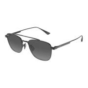 Kahana Gs640-17 Shiny Dark Ruthenium Sunglasses Maui Jim , Black , Uni...