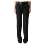 Trousers Versace Jeans Couture , Black , Dames